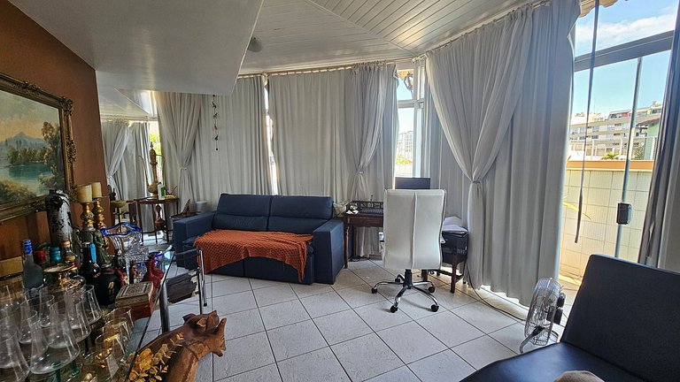 Piscina com Vista - Quarto em Cobertura Duplex