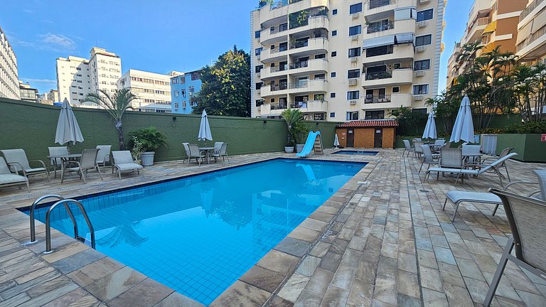 Habitación Privada | Piscina y Vista al Cristo