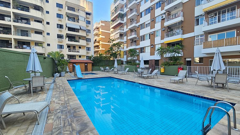Quarto Privativo | Piscina e Vista do Cristo