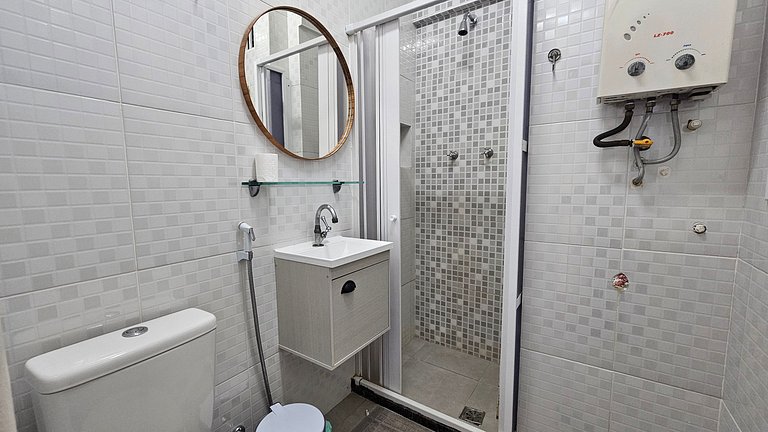 Refúgio aconchegante 5 minutos da praia