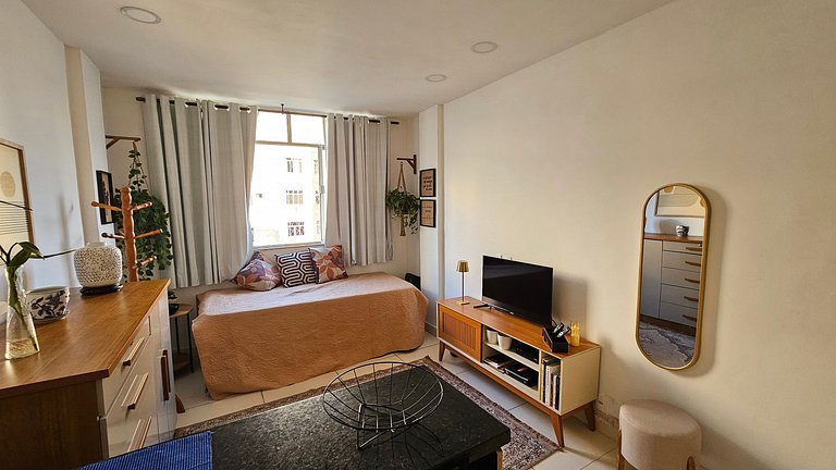 Estúdio Aconchegante na Praia de Botafogo