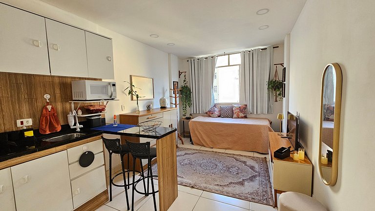 Estúdio Aconchegante na Praia de Botafogo