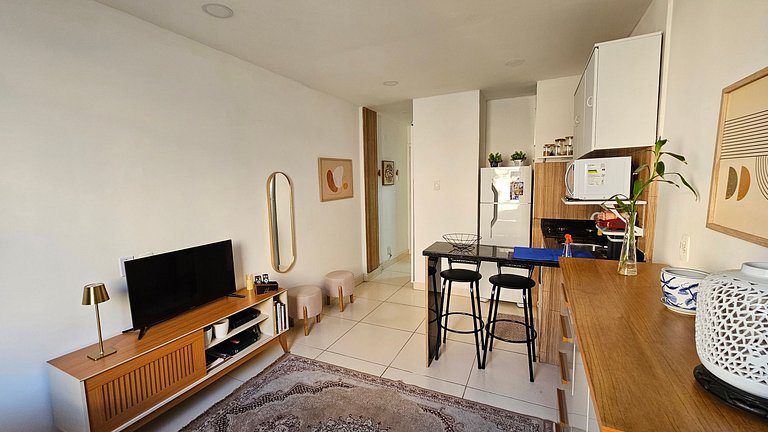 Estúdio Aconchegante na Praia de Botafogo